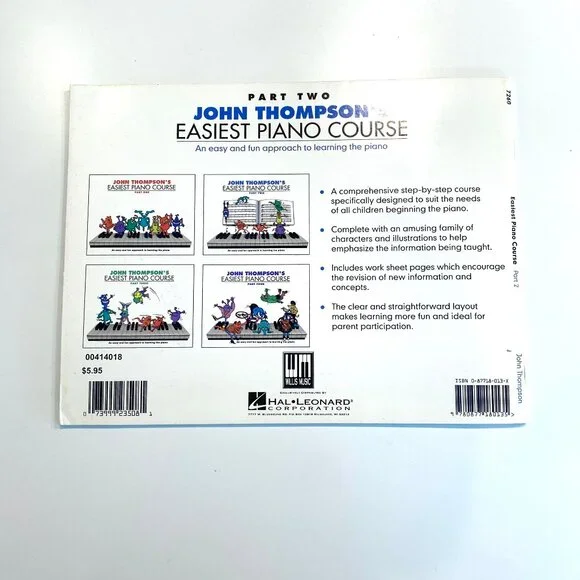 John Thompson's Easiest Piano Course Part Two - Picture 7 of 7